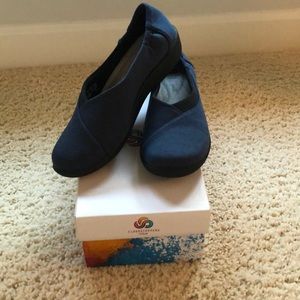 Cloudsteppers by Clarks Dark Blue Sillian Jetay